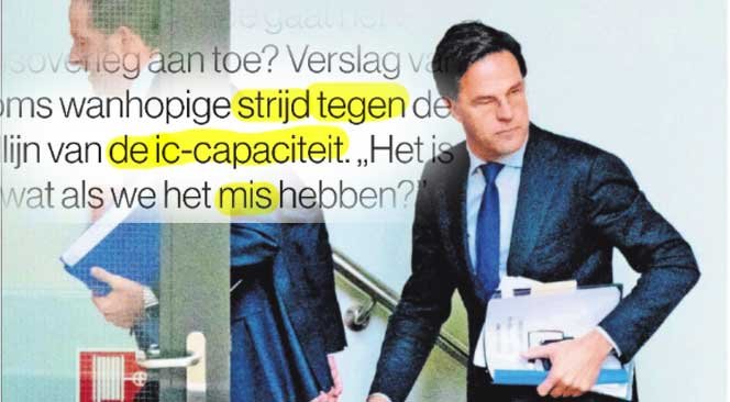 Wéér die IC op de voorpagina
