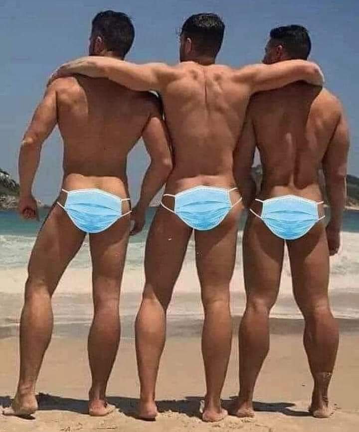 Hosen sind die Gesichtsmasken des Furzes