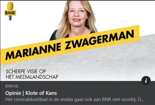 Rol van de “MSM” (mainstream media) niet meer dubieus