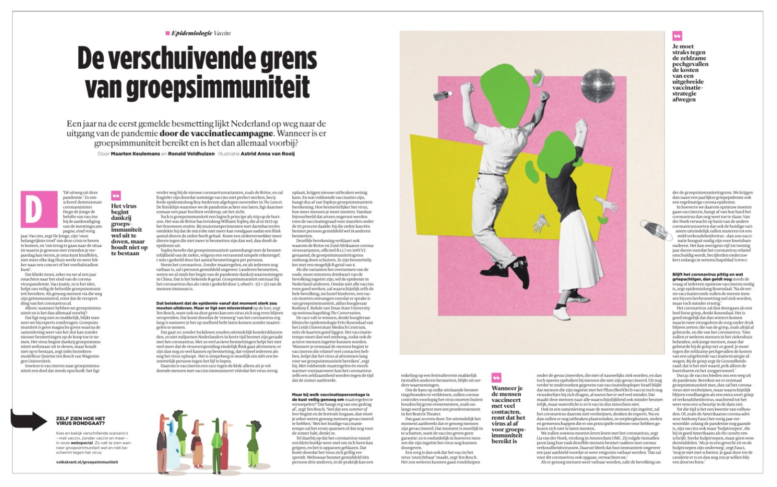 De Volkskrant verteilt Desinformation