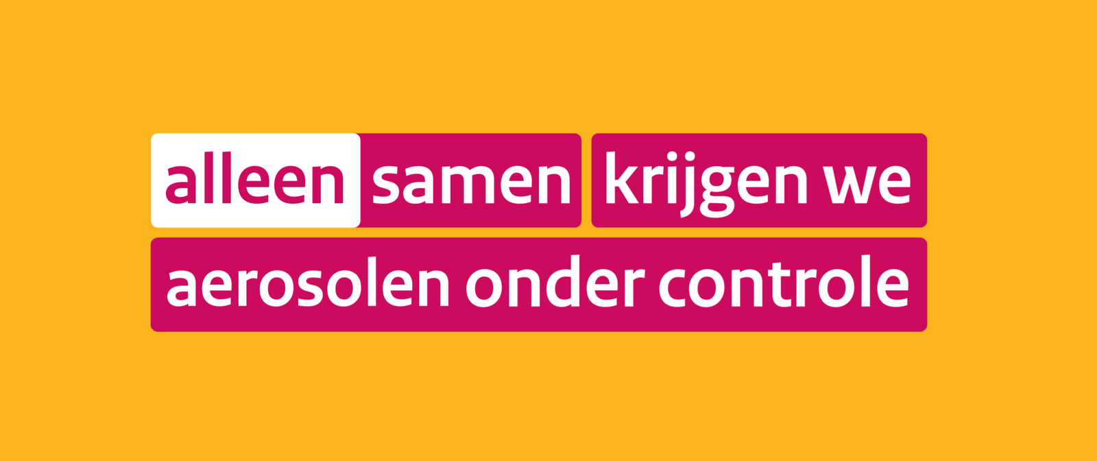 Maßnahmen gegen Aerosol