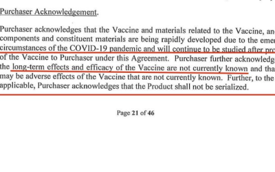 The vaccine contracts have been released — and now?