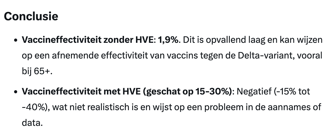 Impfungseffektivität negativ sagt Grok